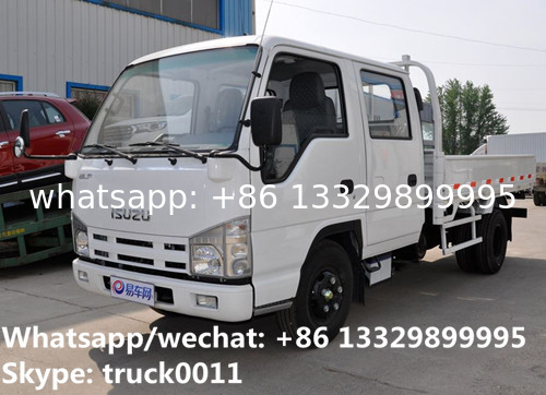 Factory direct sale ISUZU LHD twin cab 98hp diesel mini cargo truck, Japanese brand leading isuzu Brand pickups