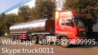 high quality and competitive price 45,000L stainless steel milk tank for sal, CLW brand newe foodgrade milk tank trailer