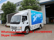 HOT SALE! new mobile LED billboard advertising truck, best price customized KARRY 4*2 LHD outdoor LED advertising truck