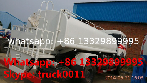 dongfeng 190hp RHD/LHD 15,000L water tank for sale, factory direct sale best price dongfeng 190hp water cistern truck,