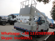 factory sale best price forland 4*2 RHD 11m aerial bucket truck, hot sale forland 11m overhead working platform truck