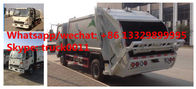 HOWO light duty 4cubic meters garbage compactor truck for sale, factory sale best price HOWO refuse garbage truck