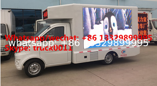 forland 4*2 LHD diesel mobile digital LED billboard advertising truck for sale, best price Forland P6/P8 LED vehicle