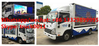 Euro 5 FAW mobile digital LED billboard advertising truck for sale, high quality customized FAW P8 LED adverising truck