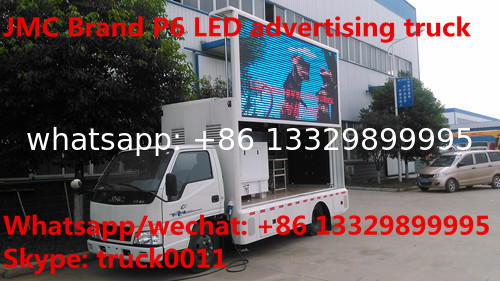 new designed seller-China P6 Mobile LED advertising vehicle for sale, best price P6 LED digital billboard screen vehicle