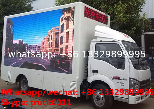 new designed seller-China P6 Mobile LED advertising vehicle for sale, best price P6 LED digital billboard screen vehicle