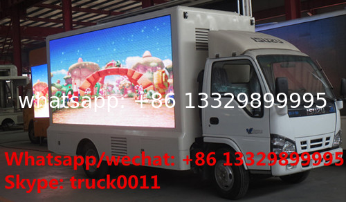 new designed seller-China P6 Mobile LED advertising vehicle for sale, best price P6 LED digital billboard screen vehicle