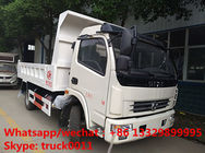 hot sale dongfeng 4*2 LHD 120hp diesel dump tipper truck, 2020s best seller dongfeng mini 5tons dump truck for sale
