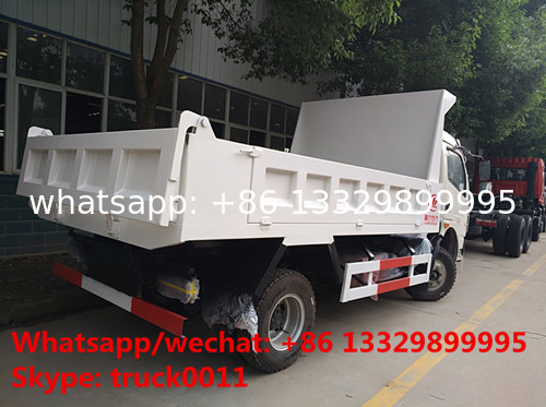 hot sale dongfeng 4*2 LHD 120hp diesel dump tipper truck, 2020s best seller dongfeng mini 5tons dump truck for sale