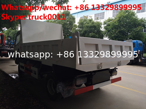 hot sale dongfeng 4*2 LHD 120hp diesel dump tipper truck, 2020s best seller dongfeng mini 5tons dump truck for sale