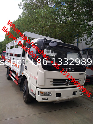 LHD/RHD stake van truck for transporting gas cylinders for sale, hot sale best price dongfeng gas canister van truck