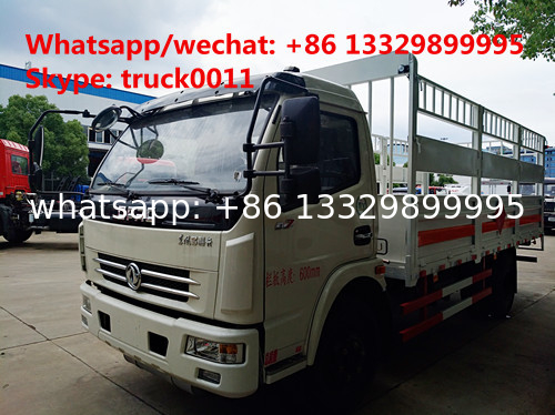 LHD/RHD stake van truck for transporting gas cylinders for sale, hot sale best price dongfeng gas canister van truck