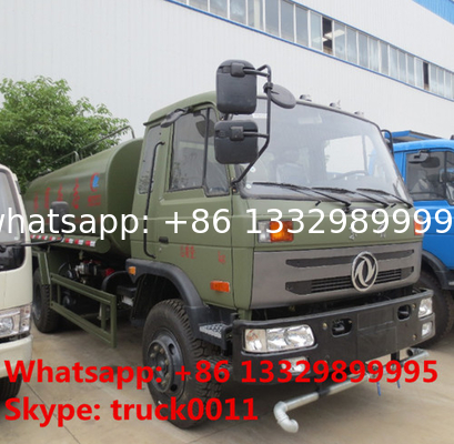 factory sale Dongfeng 4*2 RHD 15,000Liters water tank truck, best price Dongfeng brand 190hp cistern truck for sale