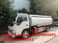 China factory sale best price 5,000Liters oil dispensing truck, 2017s best seller dongfeng 4*2 LHD 5m3 fuel tank truck