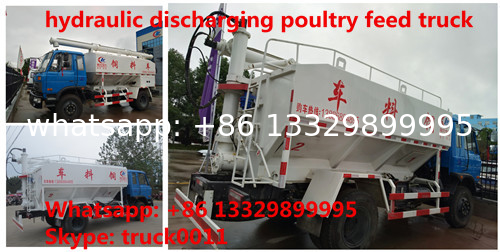 best seller good poultry feed pellet vehicle for sale, factory sale best price farm-oriented and livestock feed truck