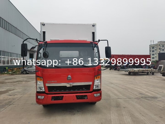 good quality factory direct sale price SINOTRUK HOWO poultry day old chicks transported vehicle babychick van truck