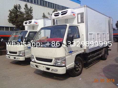 best selling smaller day old chicks transported truck JMC diesel 20000 capacity poultry chicks van vehicle for sale