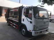 High quality low mantence Garbage Compacted Truck 6 tires 9cbm for sale best price FAW refuse garbage vehicle