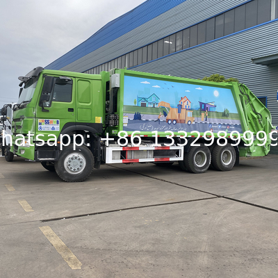 Diesel Engine Garbage Compactor Truck SINOTRUK HOWO 340hp for High-performance Waste Compression