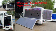 China famous JAC brand 4*2 P6 outdoor mobile LED advertising truck for sale, hot sale JAC P6 LED billboard vehicle