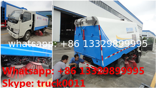 new cheapest price CLW road sweeping vehicle for sale, hot sale! good quality new manufactured mini road cleaning truck