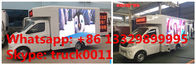 China smallest P8 mobile LED advertising truck for sale, Factory sale Chang'an 65KW gasoline outdoor mobile LED truck