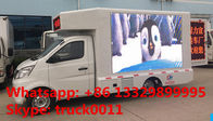 Hot sale Euro 5 gasoline 61hp JAC  mini mobile LED digital advertising truck, Factory sale best price JAC LED truck