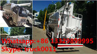 new hydraulic discharging poultry feed truck for Asian market, HOT SALE! farm-oriented feed container vehicle
