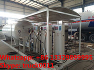 customized 10tons skid lpg gas filling station with 4 digital scales,10tons skid lpg gas tank with digital scales