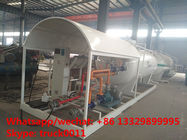 2021s bottom price CLW brand 10,000L mobile skid lpg gas station, skid lpg gas tank with digital scale for gas cylinder