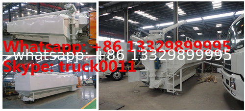 bottom price CLW 10tons bulk animal feed tank mounted on cargo truck for sale, HOT SALE! 10tons feed tank container