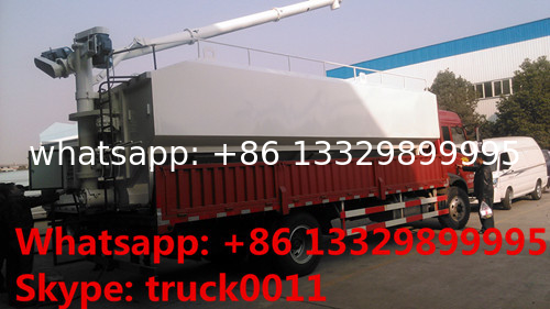bottom price CLW 10tons bulk animal feed tank mounted on cargo truck for sale, HOT SALE! 10tons feed tank container