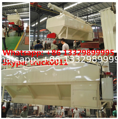 8m3 electronic discharging animal feed tank export to Saudi Arabia,wholesale bottom price poultry feed  tank container