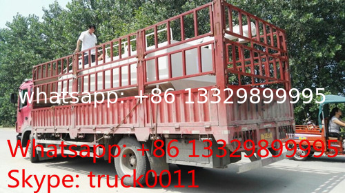 8m3 electronic discharging animal feed tank export to Saudi Arabia,wholesale bottom price poultry feed  tank container