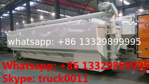 factory sale cheapest price 15tons-20tons animal feed transported tank, high quality cheapest bulk feed transported tank
