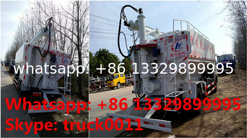 Factory selling Euro Ⅴ 12.5m3 farm-oriented and livestock poultry feed truck, China manufacturer of poultry feed truck