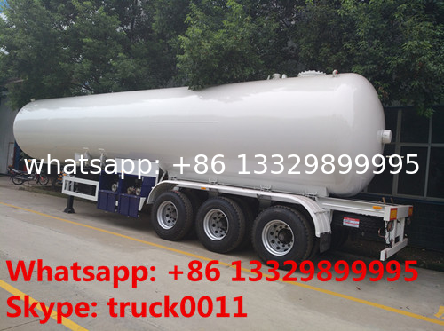 2020s New design 59.5cubic meters bulk lpg gas semitrailer for sale, factory sale bottom price 59.5m3 lpg tank trailer