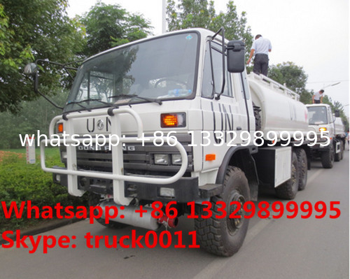 Factory sale Bottom price dongfeng 6x6 fuel truck tanker for sale, HOT SALE! UN customized dongfeng 6*6 LHD fuel dispens