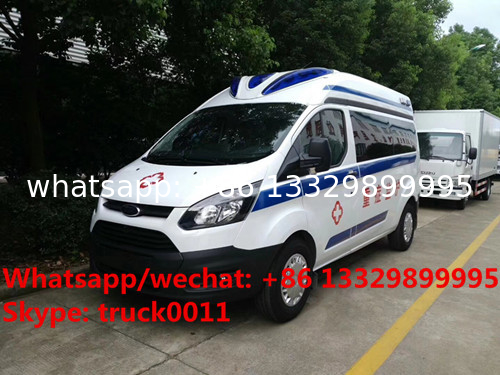 2020 new best seller  Euro 5 diesel emergency ambulance bus for sale, factory sale best price ICU ambulance vehicle