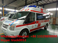 2020s best seller-FORD V348 diesel transit ambulance vehicle for sale, high quality and low price FORD diesEL ambulance