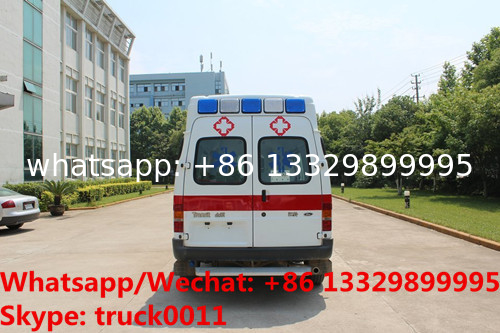 High quality FORD TRANSIT  longer gasoline emergency ambulance for sale, HOT SALE! Cheapest price FORD ICU ambulance car