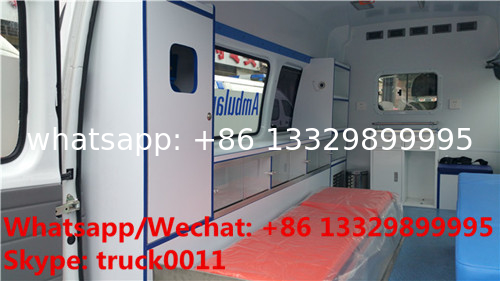 Factory sale high quality and competitive price FORD TRANSIT V348 high top ICU emergency ambulance vehicle for sale