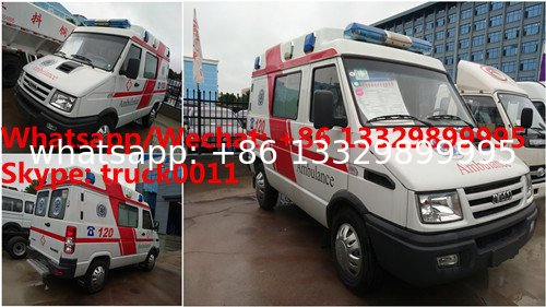 Wholesale High quality and low price IVECO 4*2 LHD diesel mobile transiting ambulance,IVECO ambulance vehicle for sale