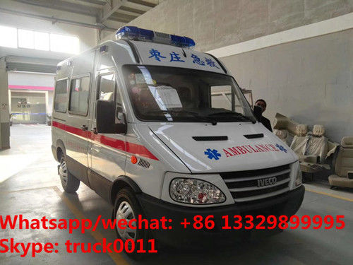 Wholesale High quality and low price  4*2 LHD diesel mobile transiting ambulance, ambulance vehicle for sale