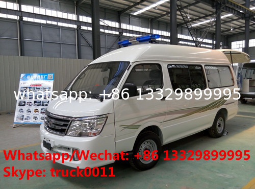 Factory direct sale high quality and competitive price JINBEI gasoline transiting ambulance vehicle, ICU ambulance