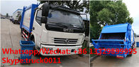Factory sale high quality and lower price dongfeng 6m3 garbage compactor truck, HOT SALE! dongfeng 7tons garbgae truck
