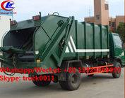 Factory sale good price FAW brand 4*2 LHD 5m3 garbage compactor truck, HOT SALE! lower price wastes collecting vehicle