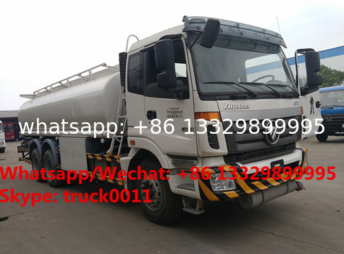 HOT SALE!FOTON AUMAN 6*4 20m3 Oil tank truck, Factory sale competitive price FOTON 20m3 fuel transported tank truck