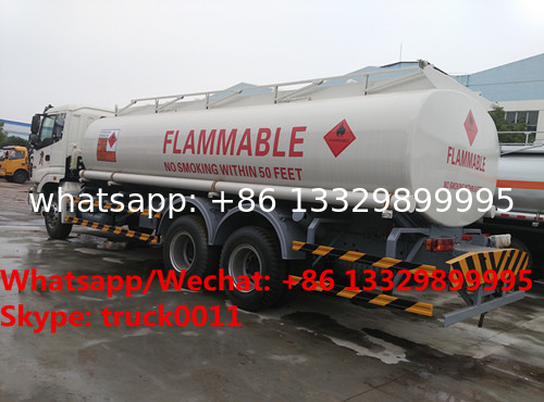 HOT SALE!FOTON AUMAN 6*4 20m3 Oil tank truck, Factory sale competitive price FOTON 20m3 fuel transported tank truck