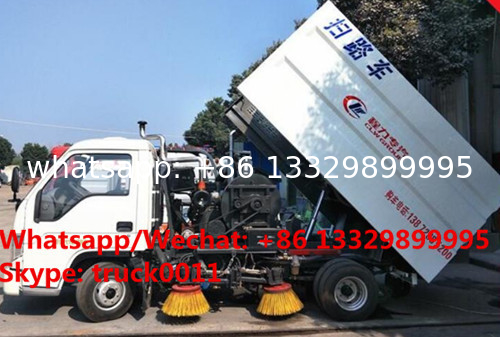 Factory sale high quality good price forand 4*2 LHD street sweeper truck, HOT SALE! lowest price forland road sweeper